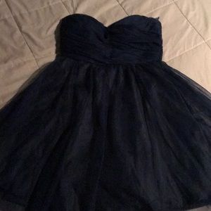 Strapless prom dress